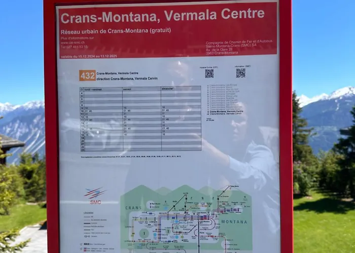 Capobnb Bergblick Nahe See, Wandern, Wallis Appartamento Crans-Montana