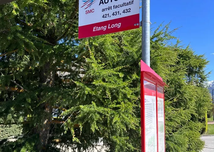 Capobnb Bergblick Nahe See, Wandern, Wallis * Кран-Монтана